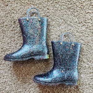 Little Girl Rainboots Size 9